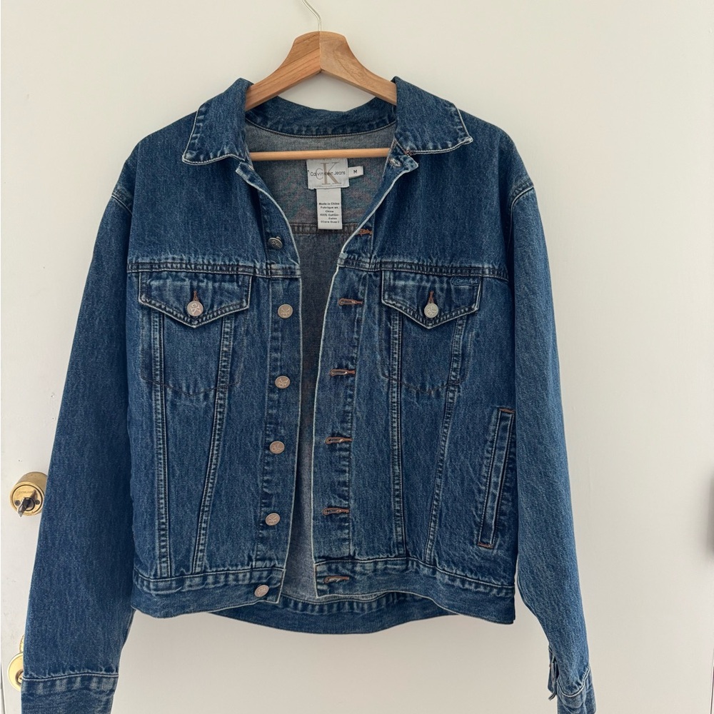 CALVIN KLEIN JEANS Classic Blue Denim Jacket M
